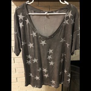 Ladies Large gray top